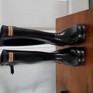Black Hunter Rain Boots size 36 EU 👢